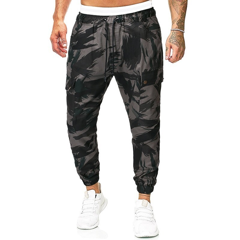 cargo pants men's pants Hip Hop pants camouflage pants for men trousers ...