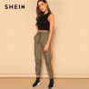 Drawstring trousers for women