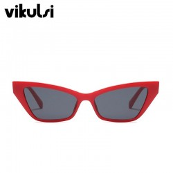 Gafas de sol de ojo de gato estrecho y Sexy para mujer mujer Retro de tamao pequeo para gafas de