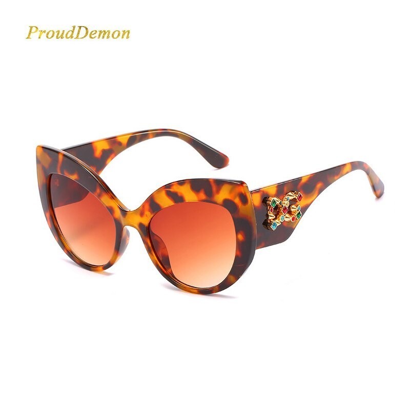 Diamond  Cat eye Sunglasses Women