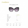 Diamond Elegant Cat eye Sunglasses Women  High quality Famous Brand Sun Glasses Luxury