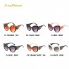 Diamond Elegant Cat eye Sunglasses Women  High quality Famous Brand Sun Glasses Luxury