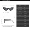 Prouddemon 2020 retro tringulo gafas de sol mujeres hombres ojo de gato lentes de sol para dama ale