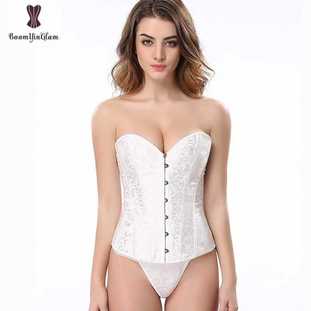 Jacquard Floral Corset