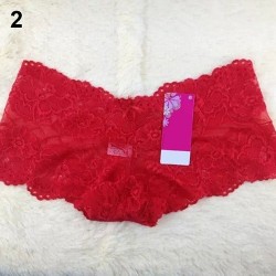 Bragas sexis de encaje ropa interior de moda para mujer bragas florales sin costuras calzoncillos