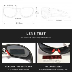 KDEAM Ultra-high Anti-scratch TR90 Polarized Sunglasses Men 11mm Lens Thickness Sun Glasses  for Jo