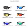 KDEAM Ultra-high Anti-scratch TR90 Polarized Sunglasses Men 11mm Lens Thickness Sun Glasses  for Jo