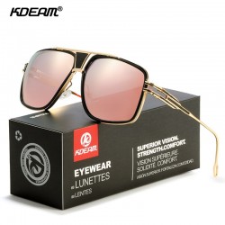 Gafas de sol de lujo UV400 de diseo de aleacin de lujo para mujer gafas de sol de gran tamao de o