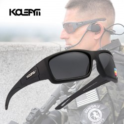 Gafas de sol KDEAM de lujo de estilo militar para exteriores gafas polarizadas para hombre gafas d