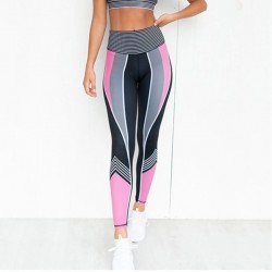 Mujeres Hip empujar Yoga Leggings cintura alta aptitud deportes Jogging Pantalones