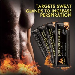 Hot 10 Pack Sweat and Fat Burning Cream Beauty Men and Women Muscle Stronger Cream Anti Cellulite Fa