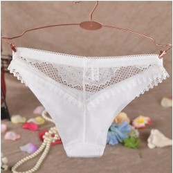 Victorias masquerade womens hollow out sexy briefs mesh lingerie see through panties underwear