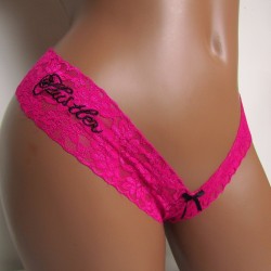 Hot pink erotic panties