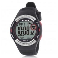 Fashion Multifunction Touch-sensitive Heart Rate Monitor Watch 100M Waterproof Men Sport Watch Div