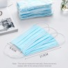 100 Disposable Protective Masks  Mouth Mask 3-Ply Anti-Dust Nonwoven Elastic Earloop Face Masks Fast Shipping