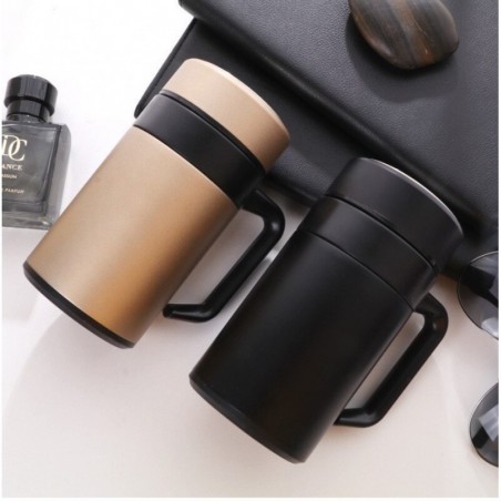 Stainless steel travel mugs