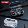 New Lenovo Wireless Earphone QT81 Bluetooth 5.1 Waterproof Headphones Touch Button Hifi Stereo Earbuds 40mAh Battery With Mic