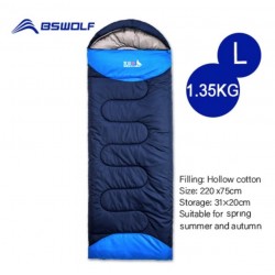 BSWolf ultralight cotton camping sleeping bag winter autumn  hooded outdoor goose down sleeping-bag