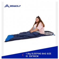 BSWolf ultralight cotton camping sleeping bag winter autumn  hooded outdoor goose down sleeping-bag