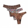 Leopard print thongs and briefs