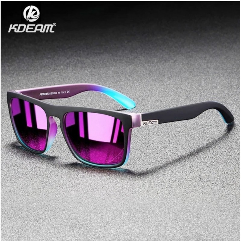 KDEAM  Polarized Sunglasses Men Ultralight Glasses Sport Sun Glasses Male UV Travel Sunglasses CE X8