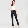 Women Formal Pants 2017 Winter High Waisted Outer Wear female Fashion Slim Warm Thick Down Pants Tro