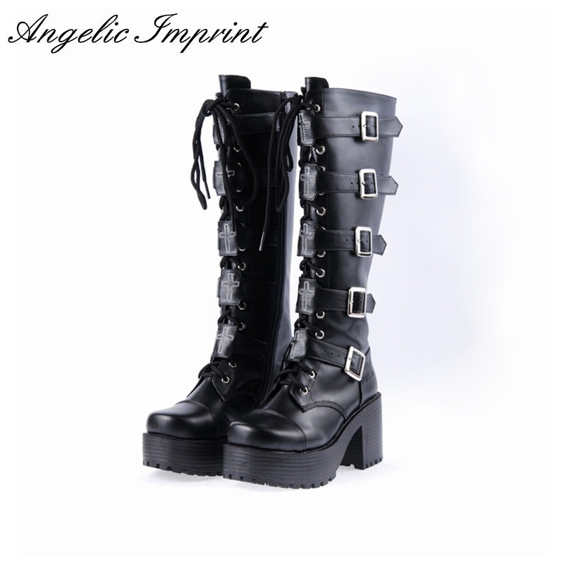 platform gothic boots