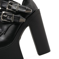Gothic ankle boots