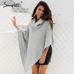 knitted poncho