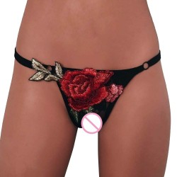2017 New Sexy Underwear Women Lace Panties Appliques Briefs Thongs Lingerie Underwear Knickers Linge