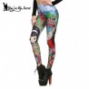 Girls cartoon print  leggings