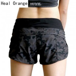 HEAL ORANGE Yoga Shorts...