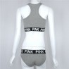 Sexy Bra Set Cotton VS Pink Underwear Women Soutien Gorge Push Up Bras Victoria Lingerie Set Unlined