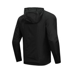 Li-Ning Men Running Windbreaker 100 Nylon Regular Fit Waterproof LiNing Breathable Comfort Sports Coats AFDN1