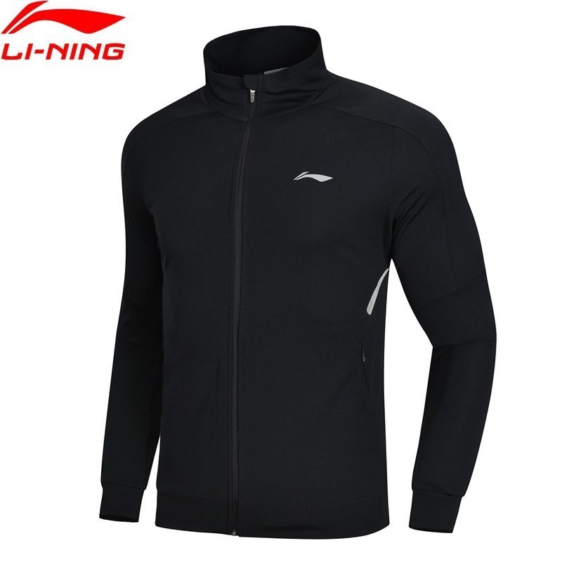 Li-Ning Men Training Series Sweater Hoodie Slim Fit 100 Polyester LiNing Comfort Sports Tops AWDN357 MWW1402