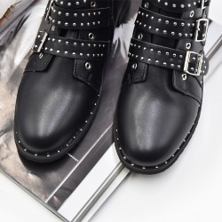 Alternative fashion ankle boots