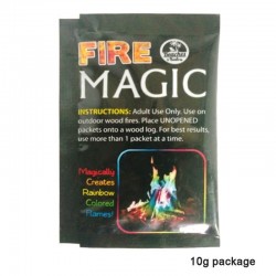 2 bolsas 15g10g mgico increble llamas mstico fuego bromas juguete polvo one-off hacer fuego Arc