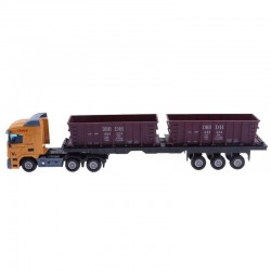 148 Transport Container Diecast Alloy Truck Model Car Toy Vehicle Simulation Truck Car Children Edu