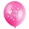 10pcs Hen Night Latex Balloons Bachelorette Party Decoration Hen Party Decor Team Bride  Baloon Part