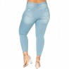 Women Jeans Plus Size Ripped Jeans Slim Denim Jeans Destroyed Hole Casual Stretch Pencil Pants Trous