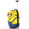 CARRYLOVE Cute Children Minions Rolling Luggage Sets Spinner kids travel Bags Cabin Cartoon Trolley