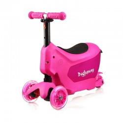 kids luggage toy box Can sit ride scooter rolling suitcase Three-wheeled skateboard box car luggage