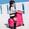 Children Rolling Luggage Spinner Wheels Suitcase Kids Cabin Trolley Travel Bag child Cute Baby Carry