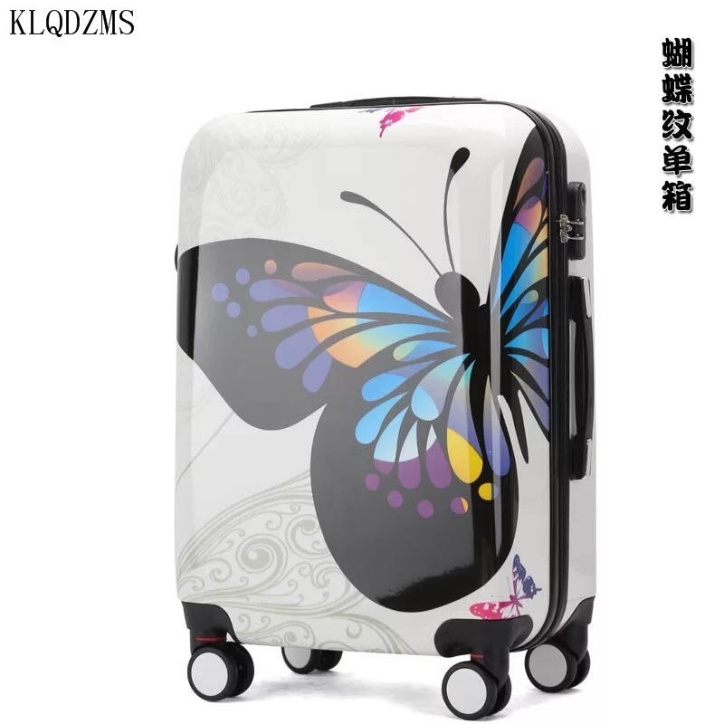 KLQDZMS 202428 pulgadas ABS juego de equipaje con bolsa de cosmticos Spinner maleta de viaje bols