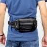 High Quality Practical Waterproof Waist Fanny Pack Belt Bag Pouch Travel Hip Purse Men Waist Bag 3 C