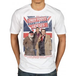 Official Only Fools And Horses Trotters Independent Trading T-Shirt Del Boy TV