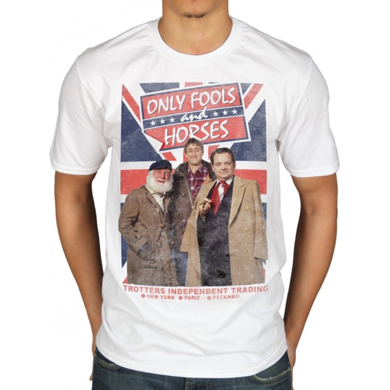Camiseta de comercio independiente oficial de neys And Horses Trotters Del Boy TV