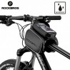 ROCKBROS Cycling Bike Top Tube Bag Rain proof MTB Bicycle Frame Front Head Cell Phone Touch Screen Ba