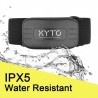 KYTO Monitor de ritmo cardaco correa de pecho Bluetooth 40 ANT Sensor de Fitness Correa Compatible