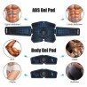 USB Chargeable Electrostimulator ABS Stimulator EMS Abdominal Muscle Stimulator Belt Slimming Bandag